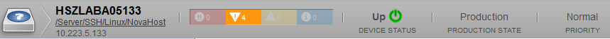 Device Detail Bar